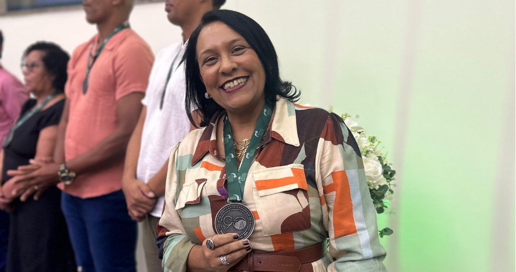 Imagem da líder de projetos sociais